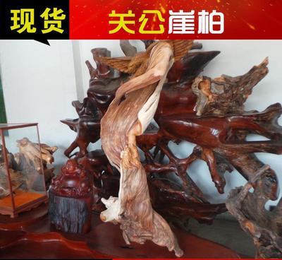 崖柏關公木雕 匠心工藝，守護平安的藝術典藏
